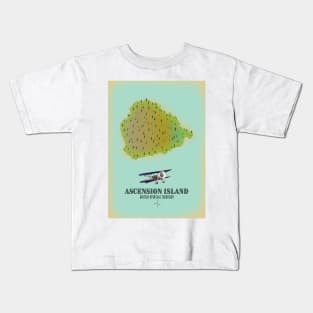 Ascension Island map Kids T-Shirt